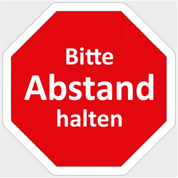Sicherheitsabstand | Krise | Abstand halten | Hinweisschilder | Warnmarkierungen | Abstand | Sicherheit | Corona | Covid 19 | Hygiene | Hygieneschilder | Absperrband | Sicherheitsaufkleber | Desinfektion | Vorsichtsmaßnahmen | Warnaufkleber | Fußbodenaufkleber | Prävention | Pandemie | Epedemie | Hygienevorschriften
