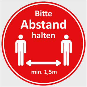 Sicherheitsabstand | Krise | Abstand halten | Hinweisschilder | Warnmarkierungen | Abstand | Sicherheit | Corona | Covid 19 | Hygiene | Hygieneschilder | Absperrband | Sicherheitsaufkleber | Desinfektion | Vorsichtsmaßnahmen | Warnaufkleber | Fußbodenaufkleber | Prävention | Pandemie | Epedemie | Hygienevorschriften