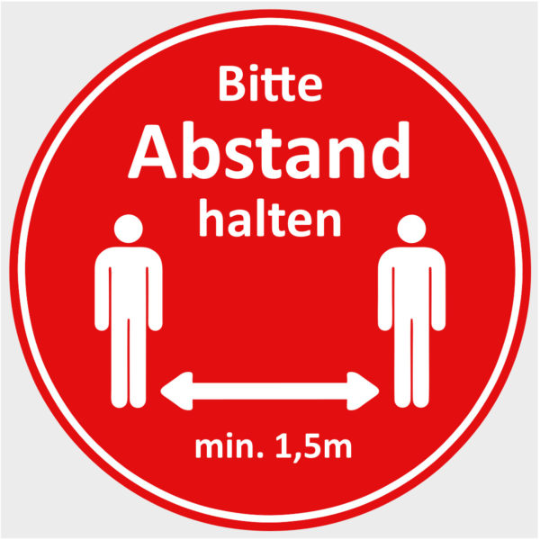 Sicherheitsabstand | Krise | Abstand halten | Hinweisschilder | Warnmarkierungen | Abstand | Sicherheit | Corona | Covid 19 | Hygiene | Hygieneschilder | Absperrband | Sicherheitsaufkleber | Desinfektion | Vorsichtsmaßnahmen | Warnaufkleber | Fußbodenaufkleber | Prävention | Pandemie | Epedemie | Hygienevorschriften